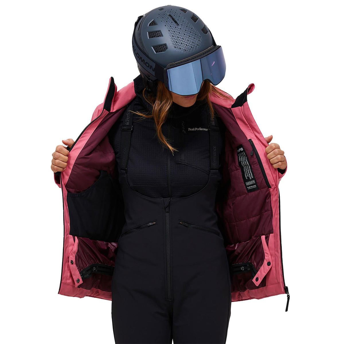 Peak Performance Womens Anima Insulated Jacket Mountain Blush