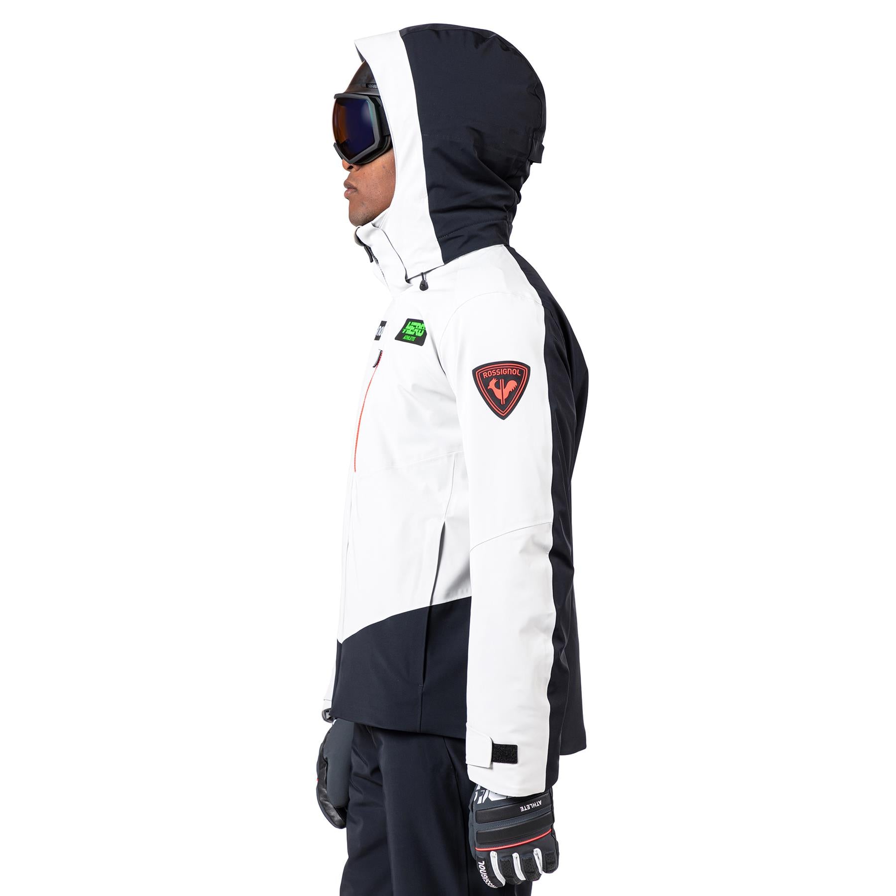 Rossignol Mens Hero Blackside Insulated Jacket Soft Grey