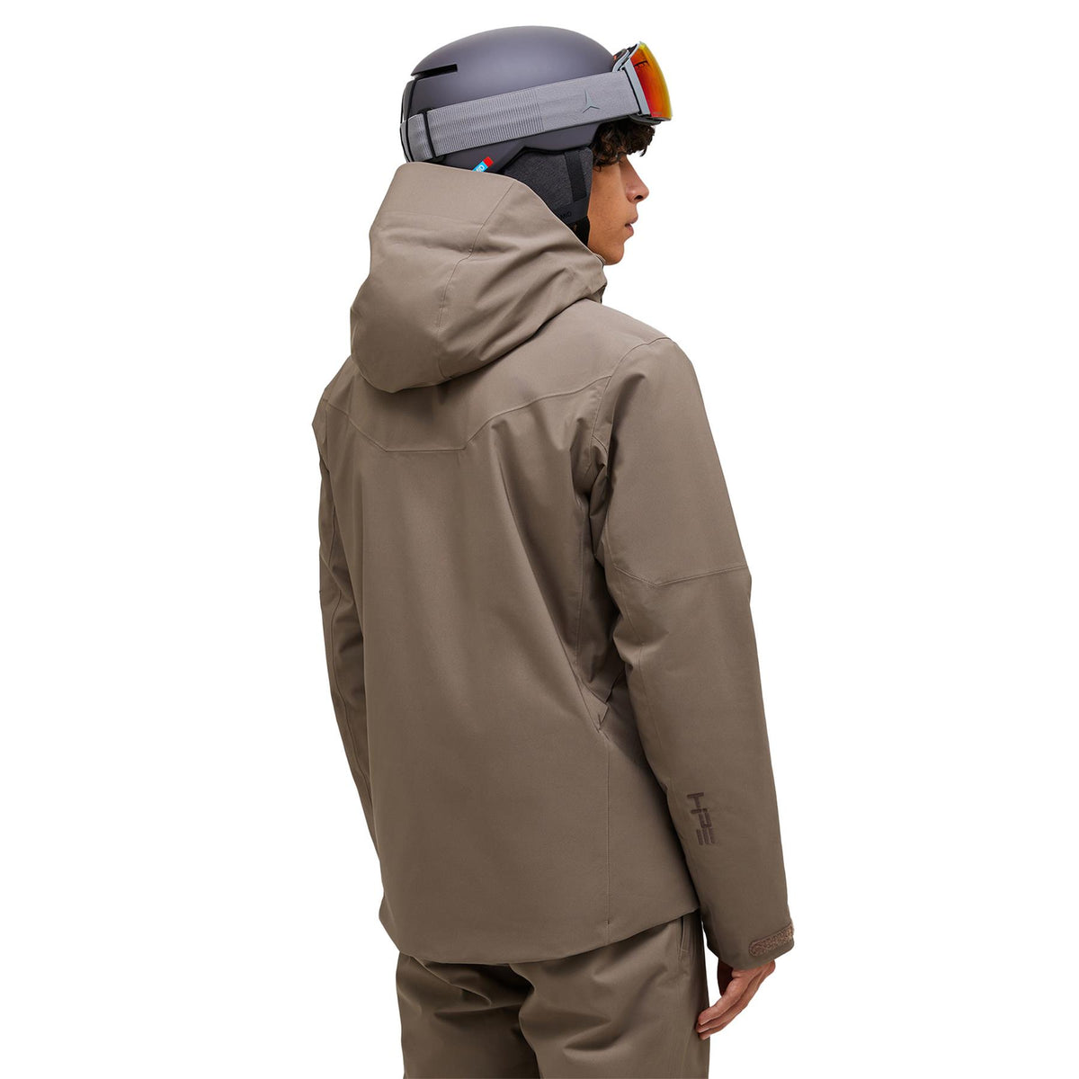 Peak Performance Mens Maroon Insulated Jacket Terrain Tan