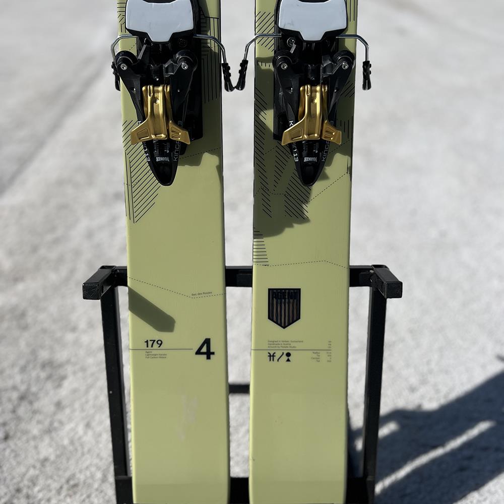 Faction Agent 4 Ex-Demo Touring Skis + Marker Kingpin 13 Bindings 179cm