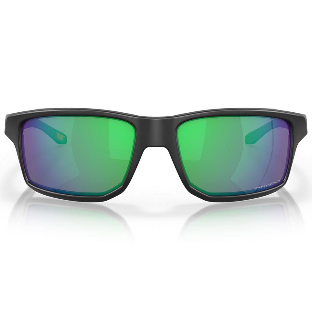 Oakley Gibston Sunglasses Matte Black - Prizm Jade Lens