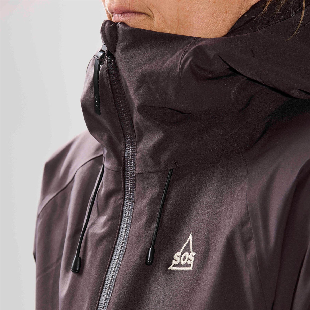 SOS Gravity Womens Insulated Jacket Shale Mud