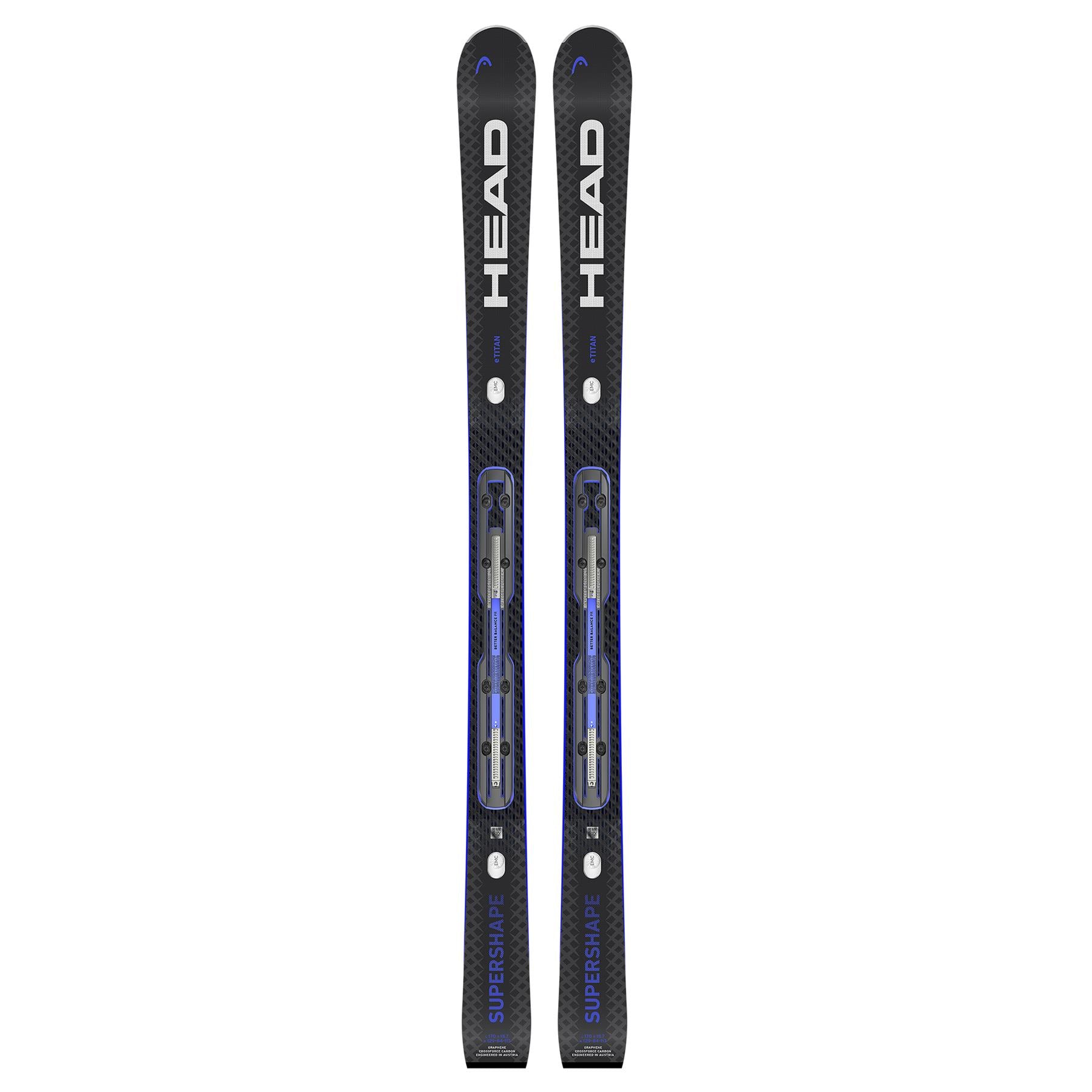 Head Supershape e-Titan Skis + PRD12 GW Bindings 2026