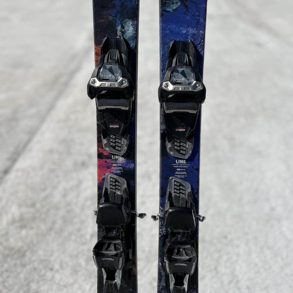Line Pandora 85 Ex-Hire Skis + Squire 11 TCX D Bindings 2025 161cm