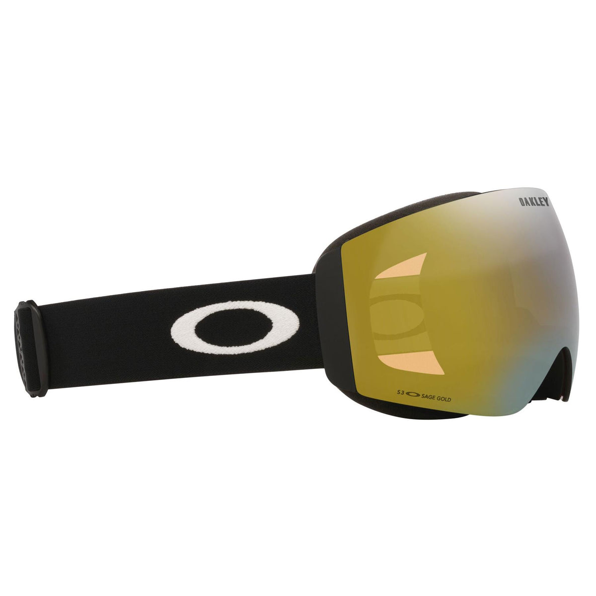 Oakley Flight Deck Pro M Goggles Matte Black - Prizm Sage Gold + Prizm Iced Lens