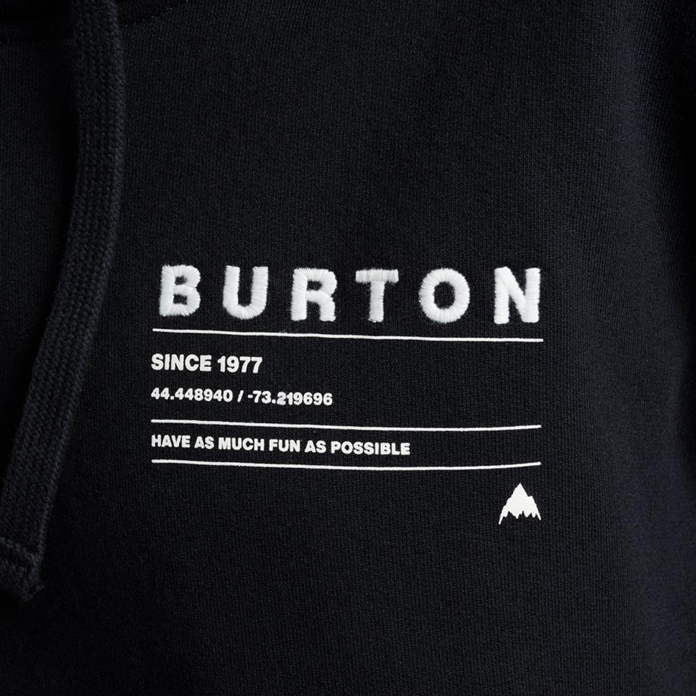 Burton Moretown Pullover Hoodie True Black