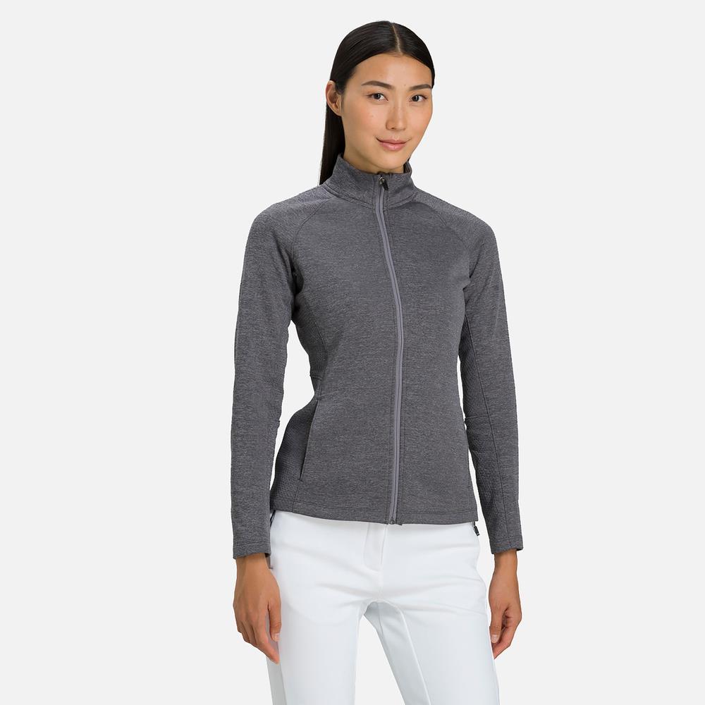 Rossignol Classique Clim Womens Midlayer Jacket Heather Grey