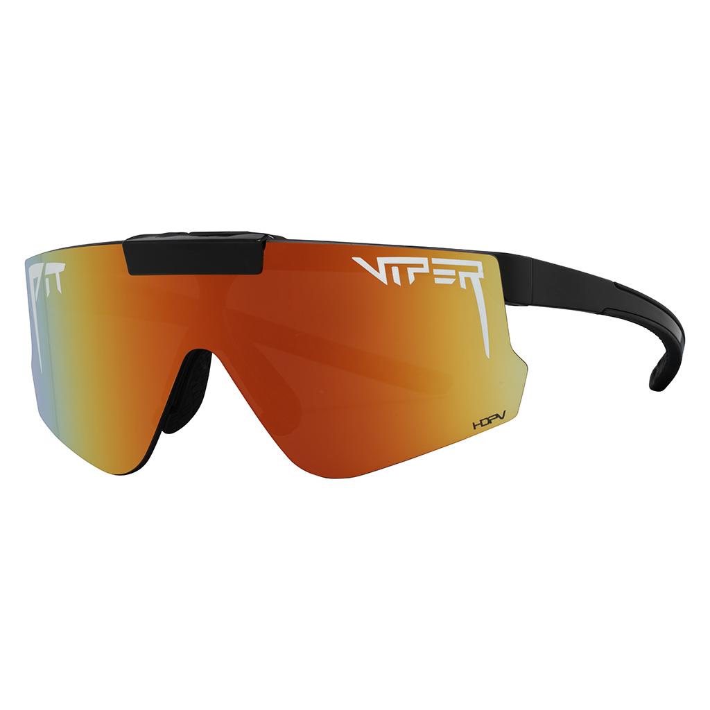 Pit Viper The Exec Flip-Offs 2.0 Sunglasses - HDPV Polarized Rainbow Lens - Wide