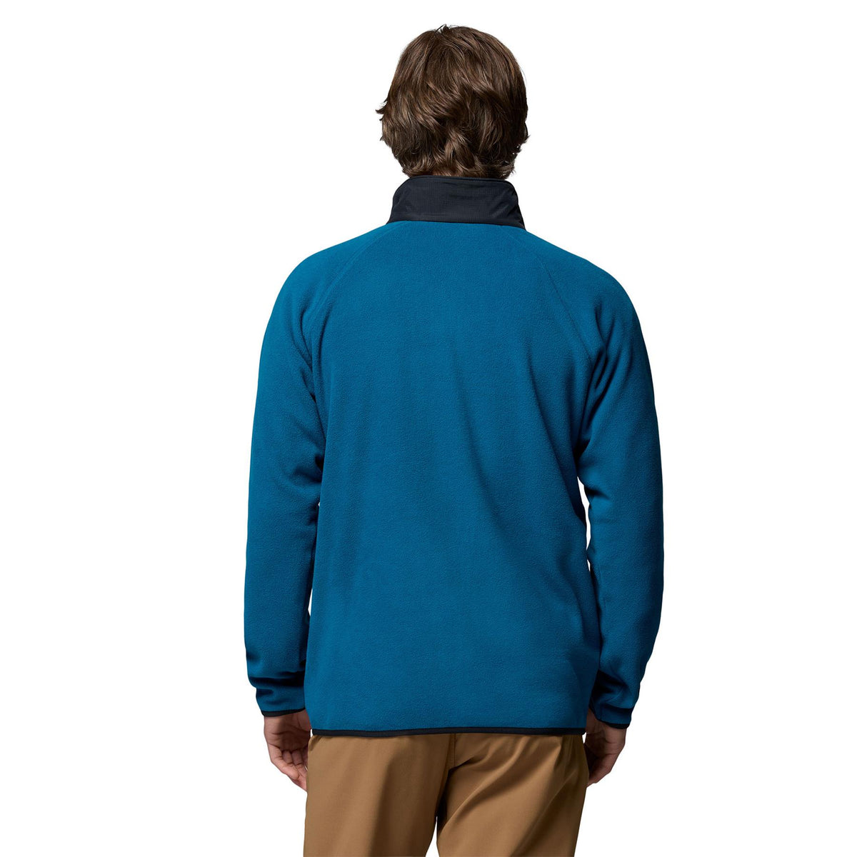 Columbia Fast Trek Overlay Full Zip Mens Fleece Phoenix Blue / Black