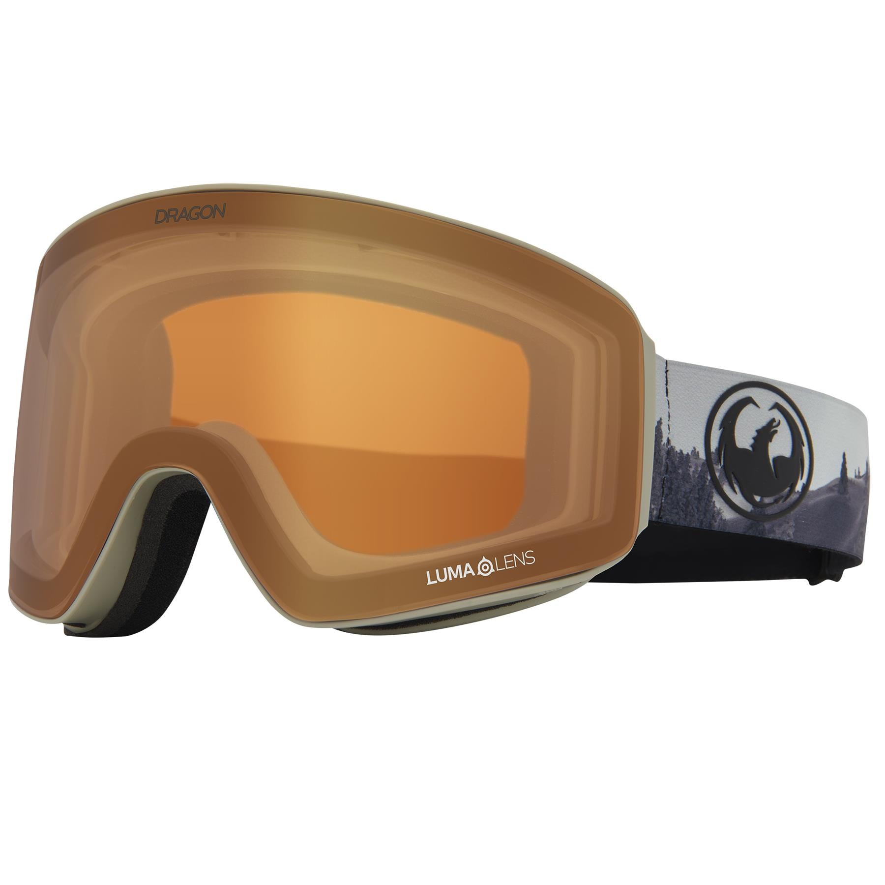 Dragon PXV Goggles Koda - LL Midnight + LL Amber Lens