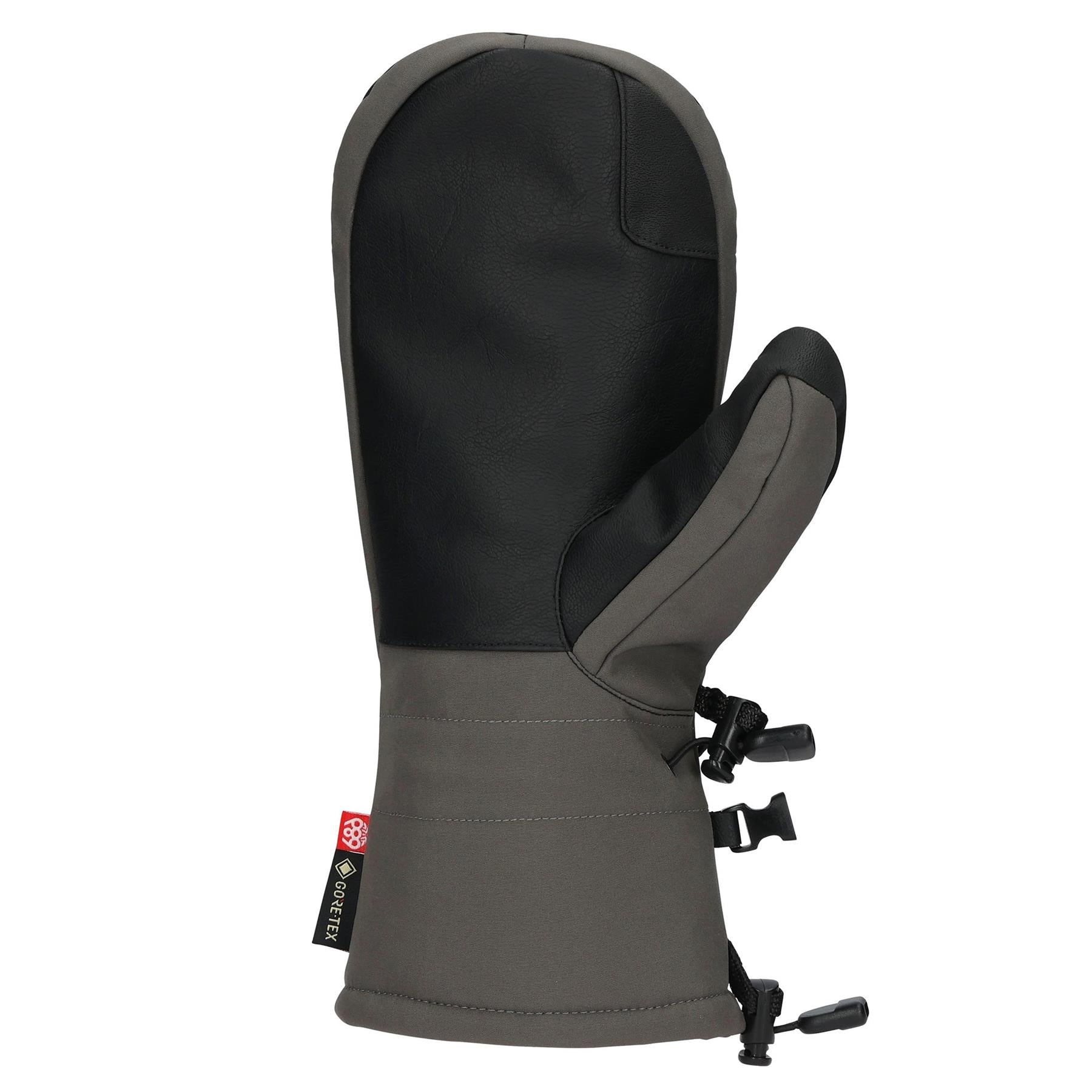 686 Mens Gore-Tex Linear Under Cuff Mitts Charcoal