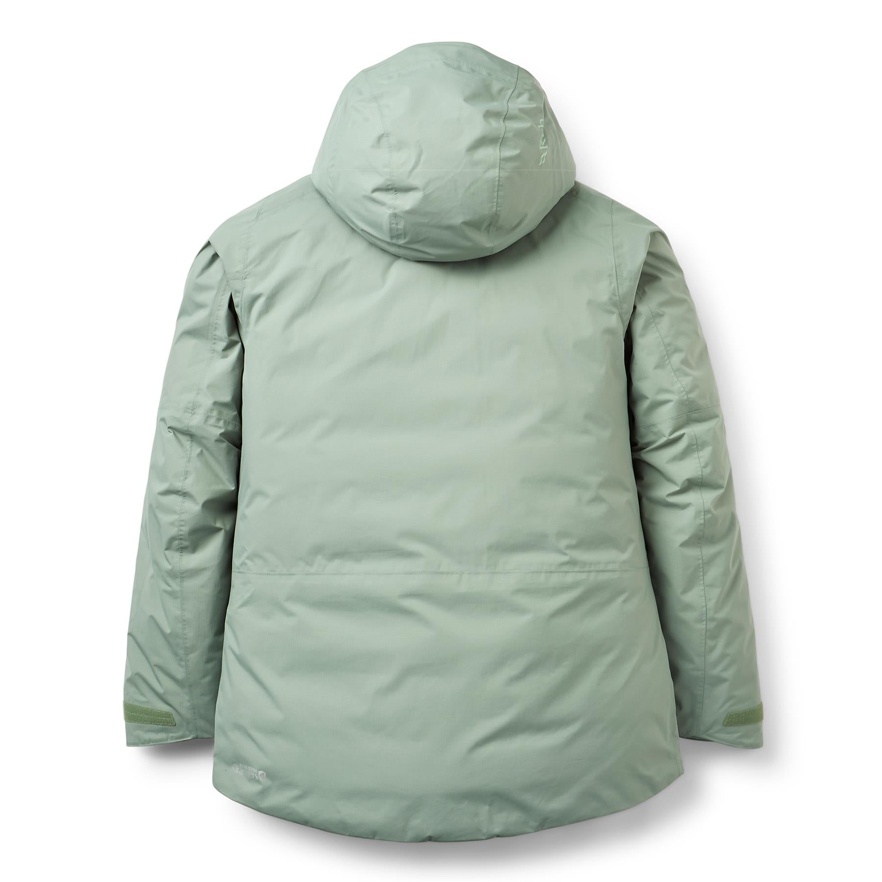 Rab Optical Down Womens Jacket Dark Fig Green