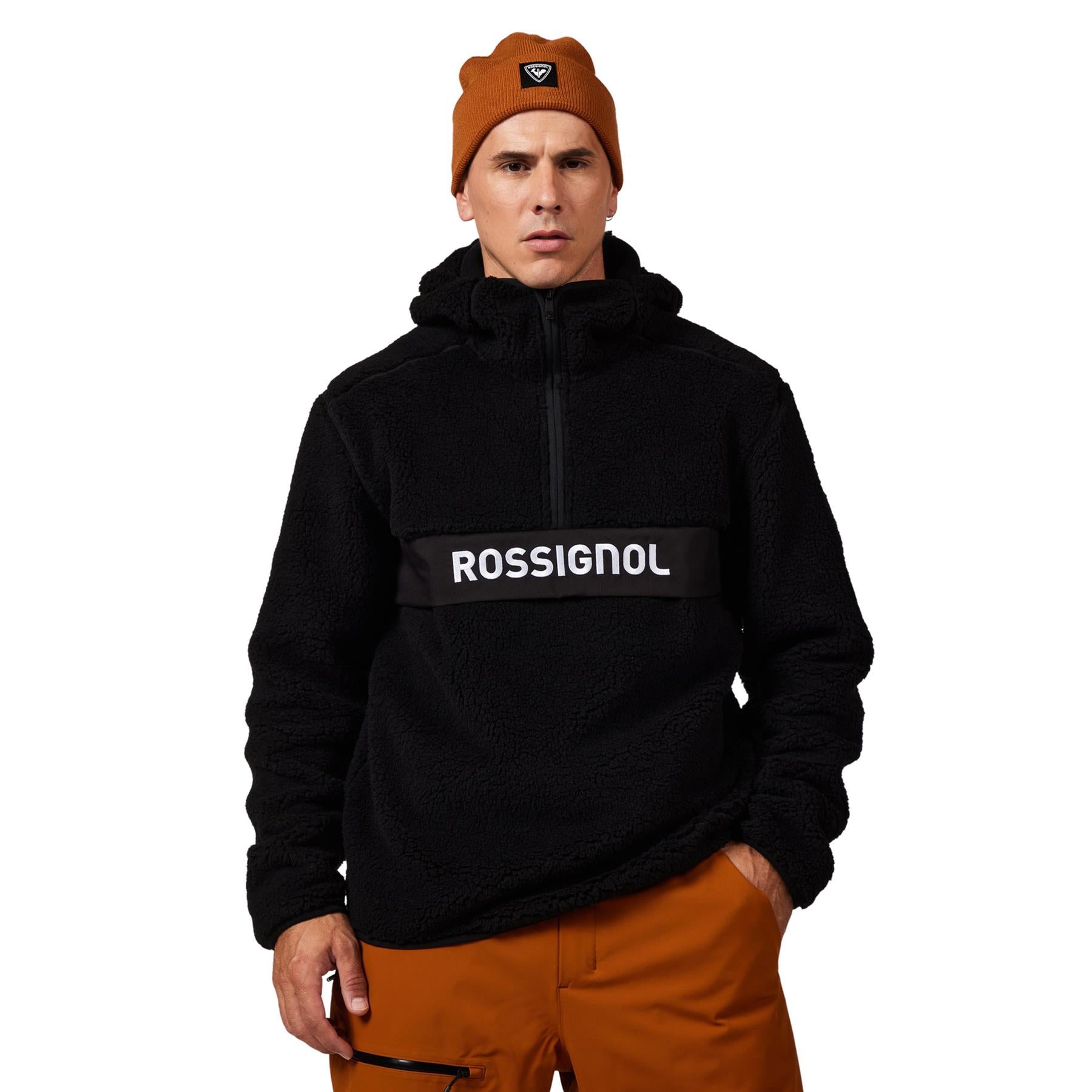 Rossignol Mens Alltrack Anorak Fleece Black