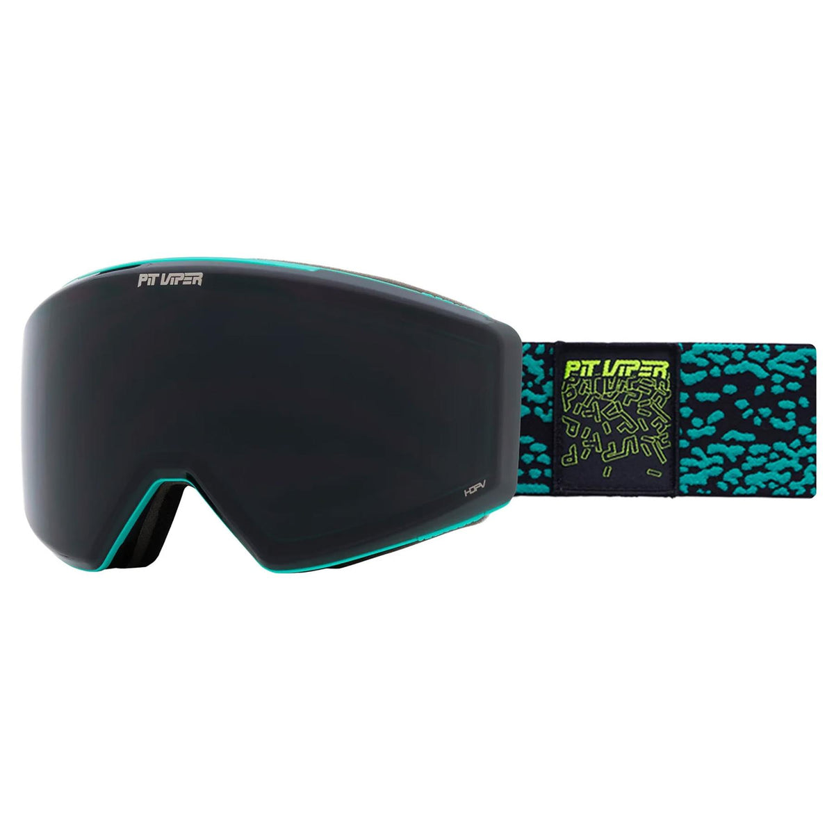 Pit Viper BN5000 Goggles The Raster - HDPV Smoke + Yellow Snow Lens
