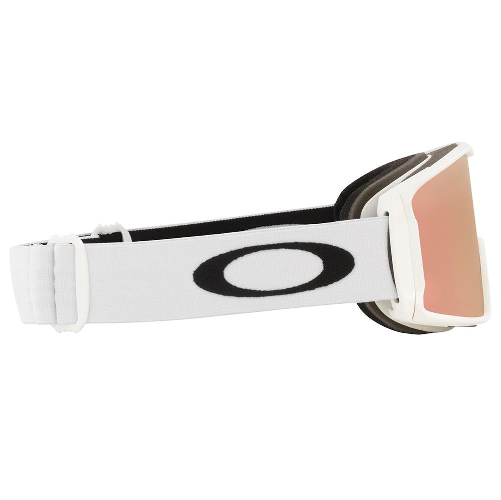 Oakley Line Miner M Goggles Matte White - Prizm Rose Gold Lens