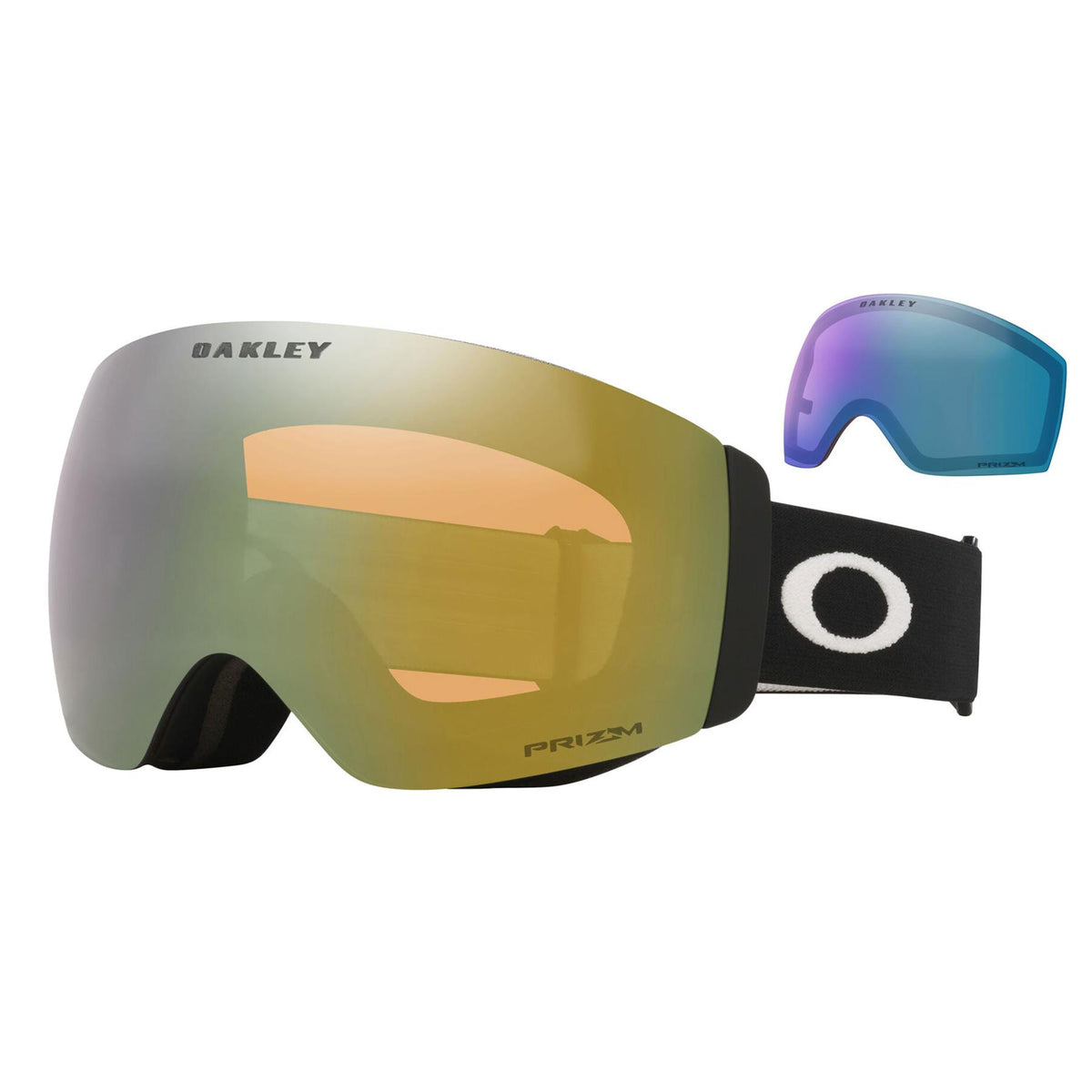 Oakley Flight Deck Pro M Goggles Matte Black - Prizm Sage Gold + Prizm Iced Lens