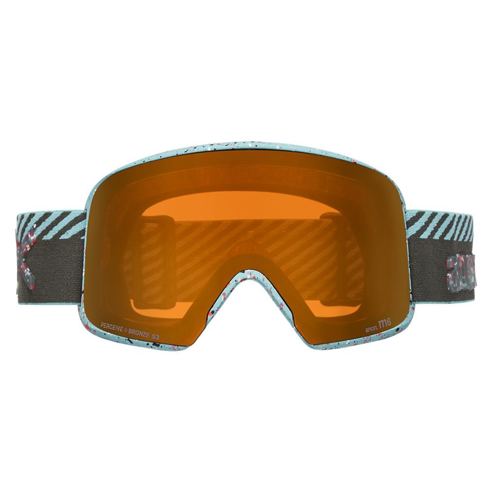 Anon M6 MFI Goggles Alpine Terra - Perceive Sunny Bronze + Cloudy Burst Lens + Face Mask