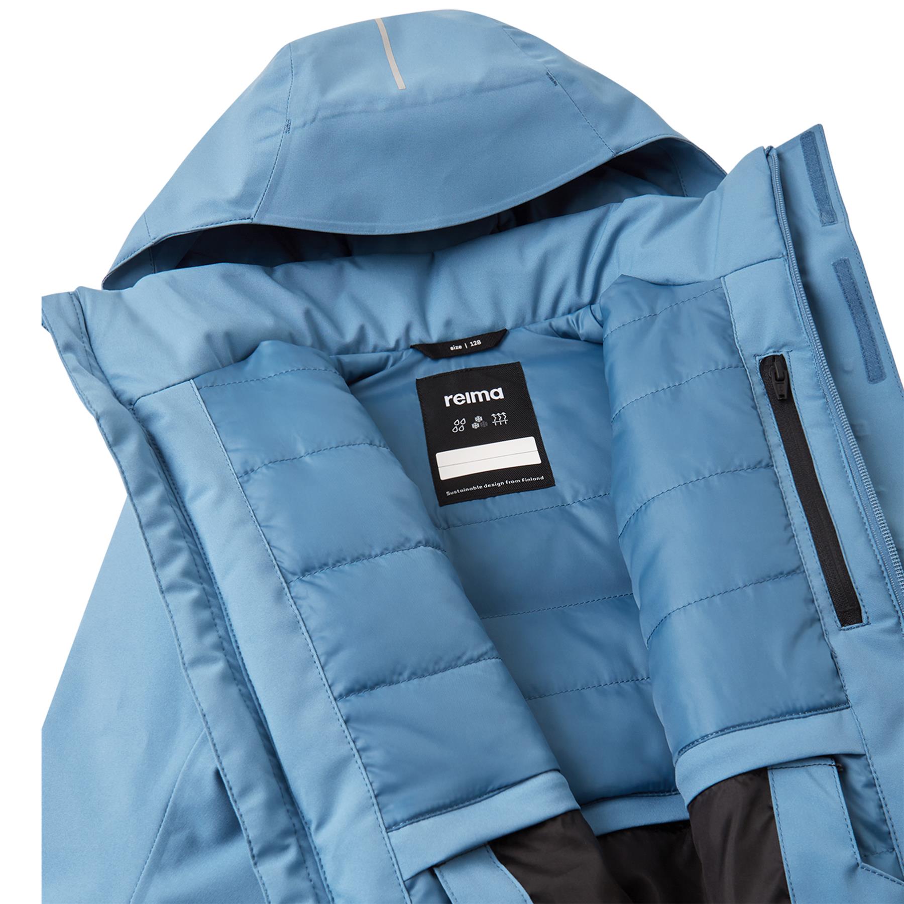 Reima Kaamanen Kids Jacket Blue Ocean