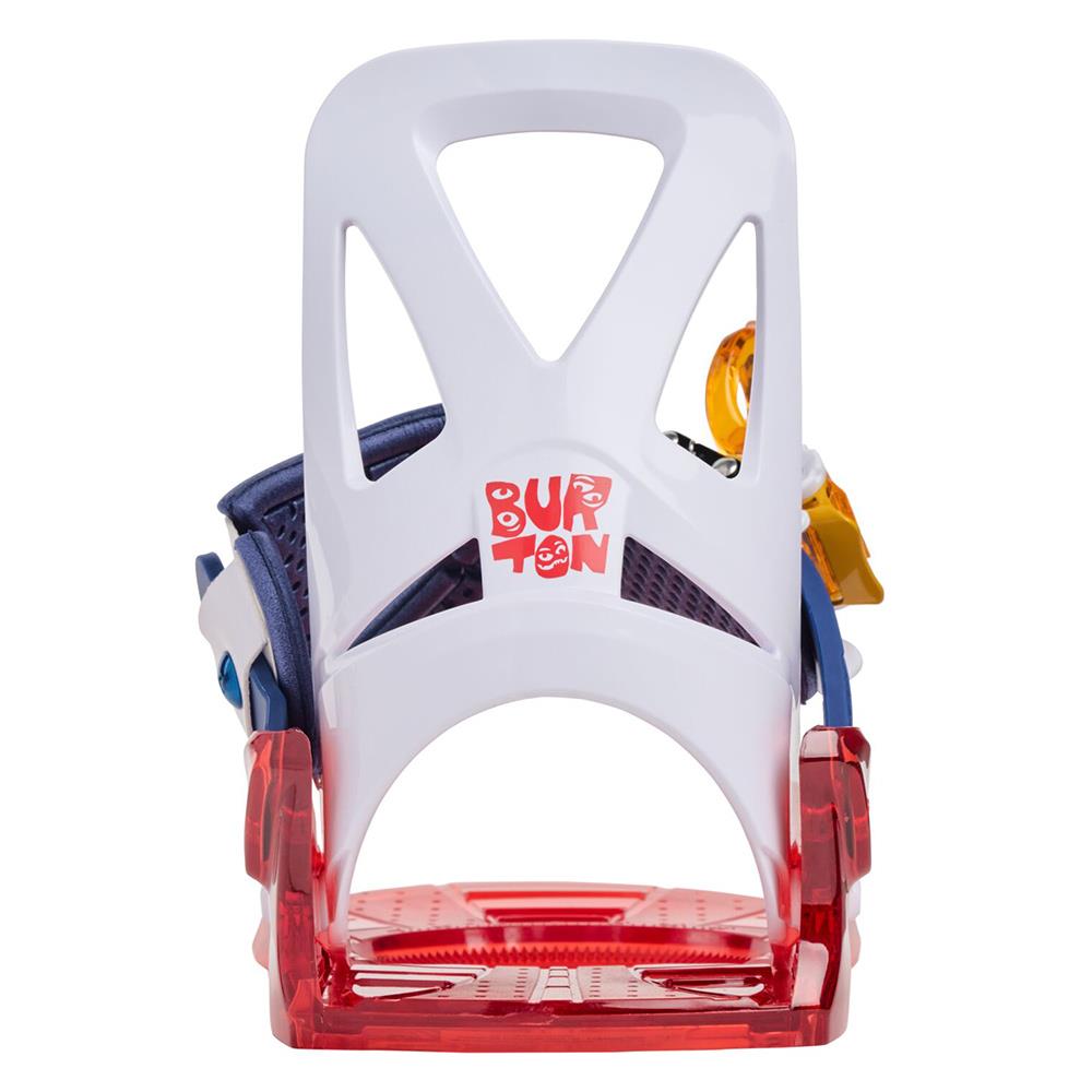 Burton Grom Disc Kids Snowboard Bindings Red/Multi