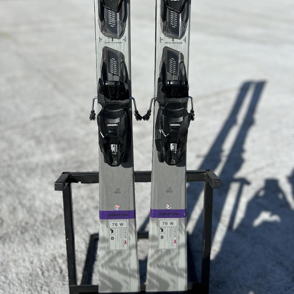 K2 Disruption 76 W Ex-Hire Womens Skis + ERP 10.0 GW Bindings 2025 156cm
