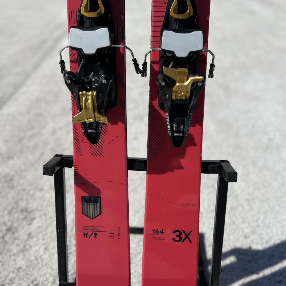 Faction Agent 3X Ex-Demo Touring Skis + Marker Kingpin 13 Bindings 164cm