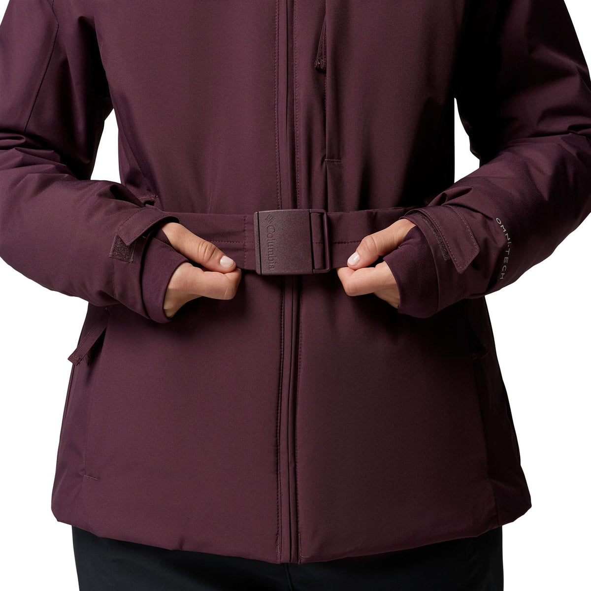 Columbia Ava Alpine Belted Insulated Womens Jacket Moonvista