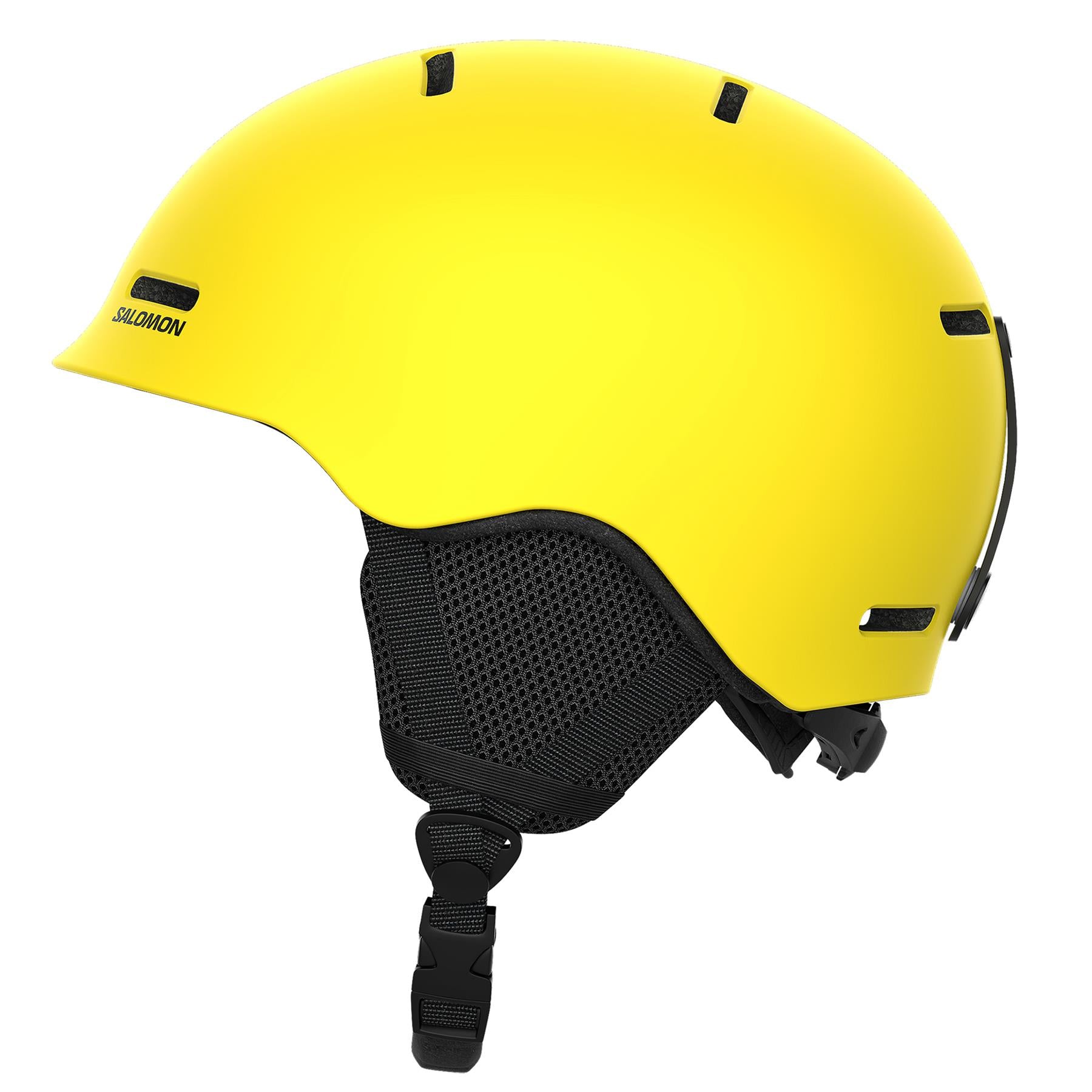 Salomon Orka Kids Ski+ Snowboard Helmet Vibrant Yellow