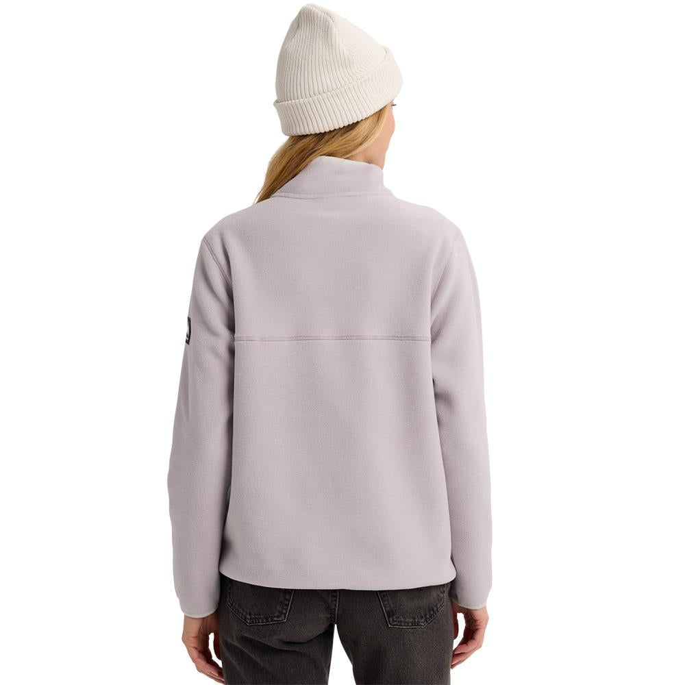 Burton Womens Cinder Pullover Fleece Washed Lavender