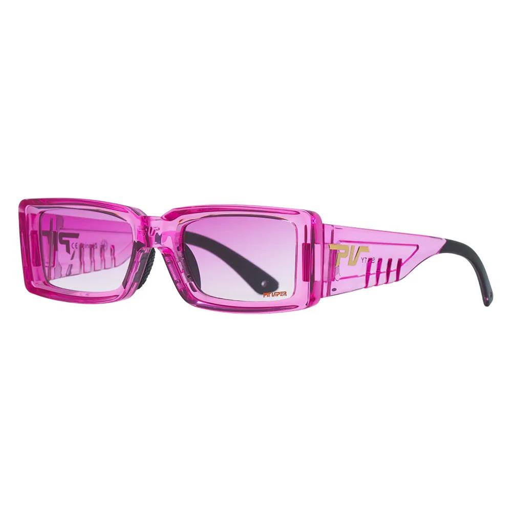 Pit Viper The Himalayan Low Bones Sunglasses - Pink Fade Lens
