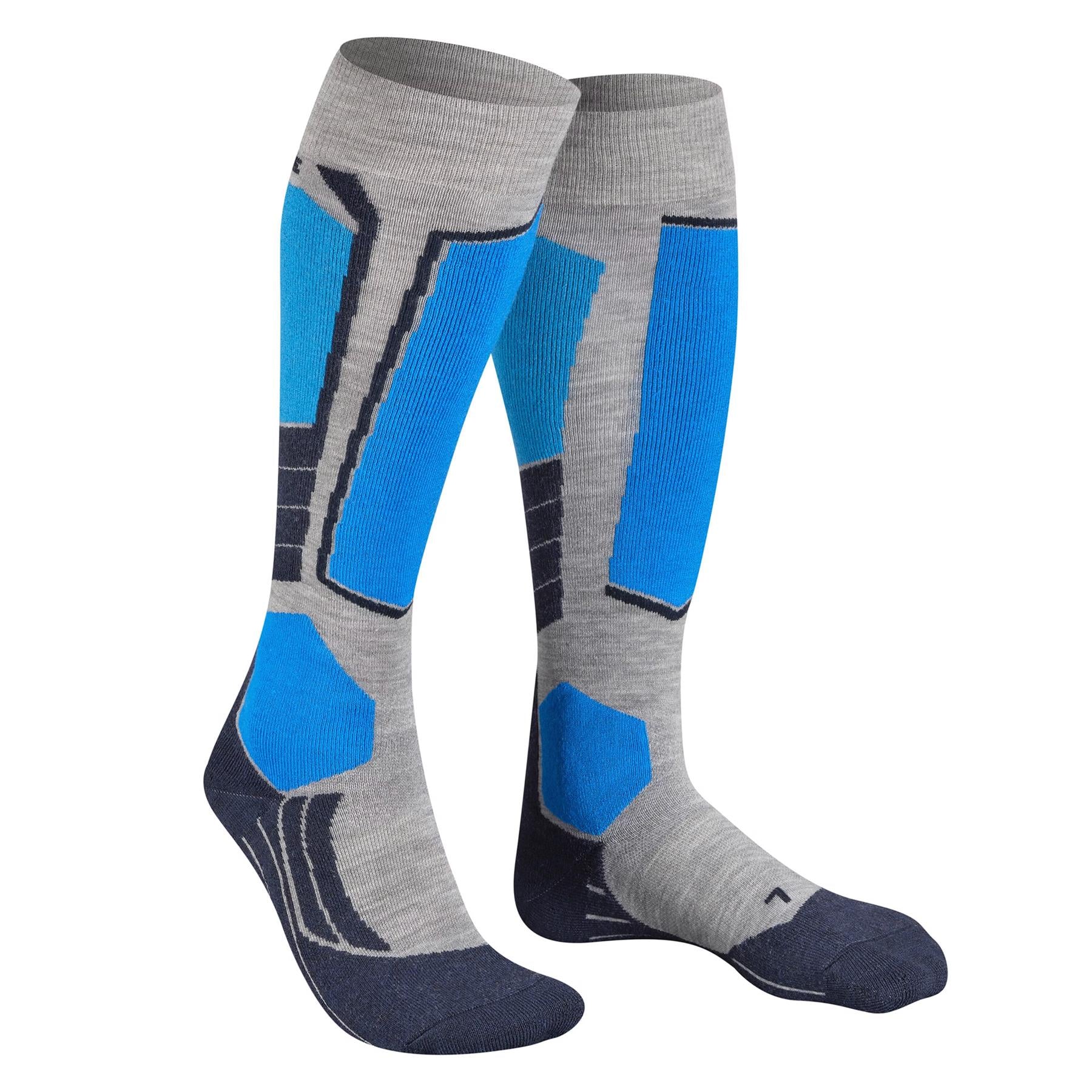 Falke SK2 Mens Ski Socks Light Grey
