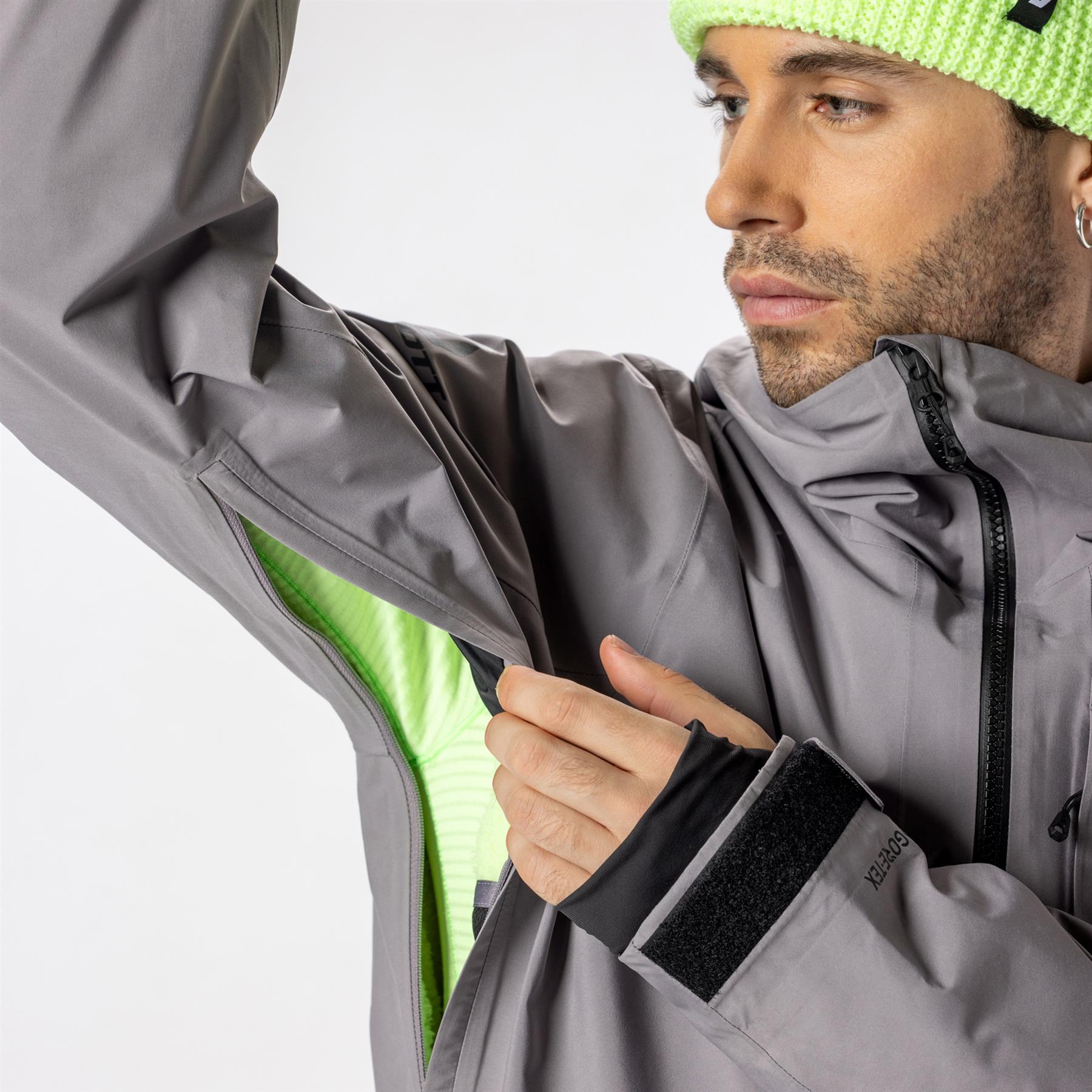 Scott Vertic GTX 2L Primaloft Mens Jacket Evening Grey