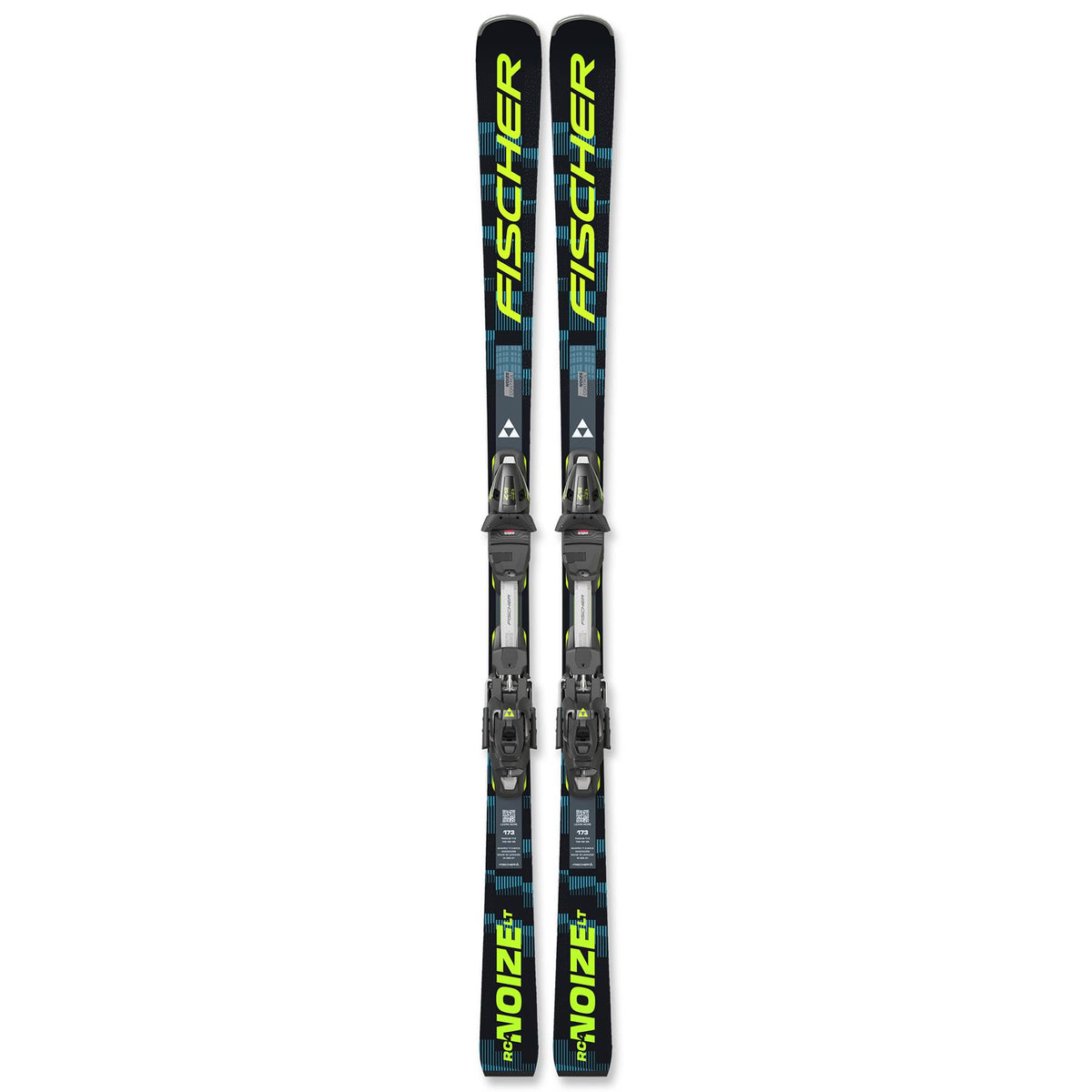 Fischer RC4 Noize LT Black Superflex Skis + RC4 Z12 GW Bindings 2027