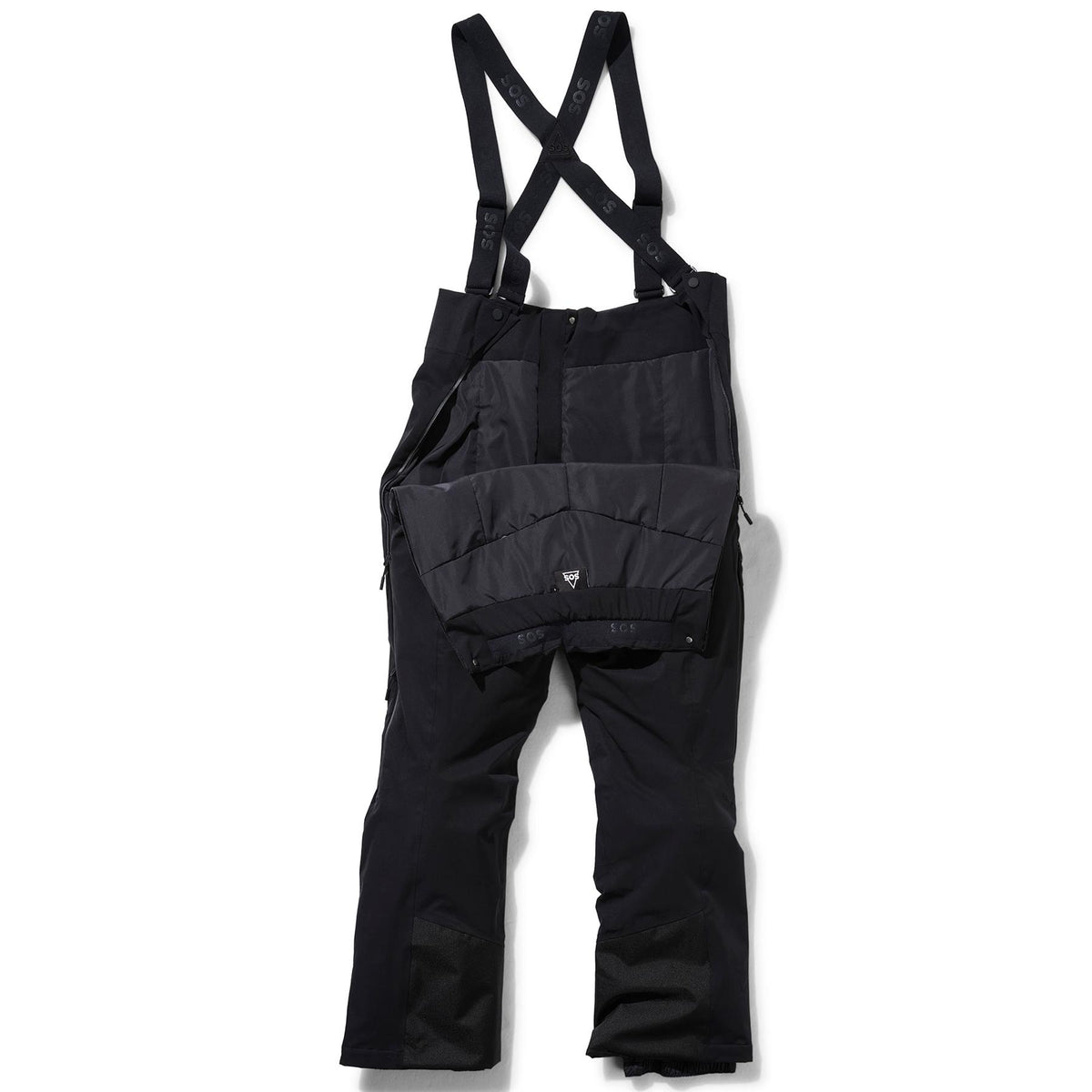 SOS Cosmos Mens Insulated Bib Pants Black