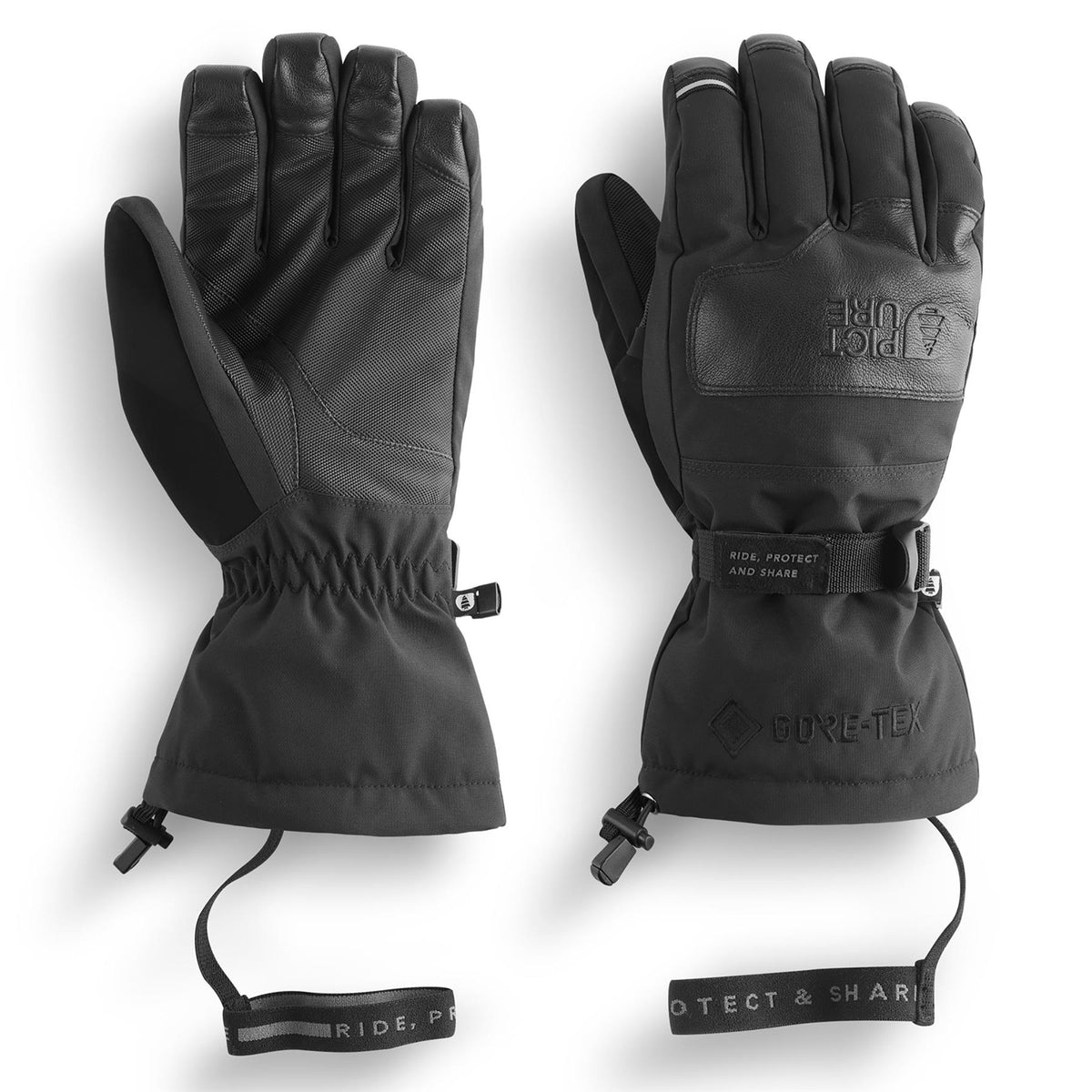 Picture Grabey GTX Mens Gloves Black