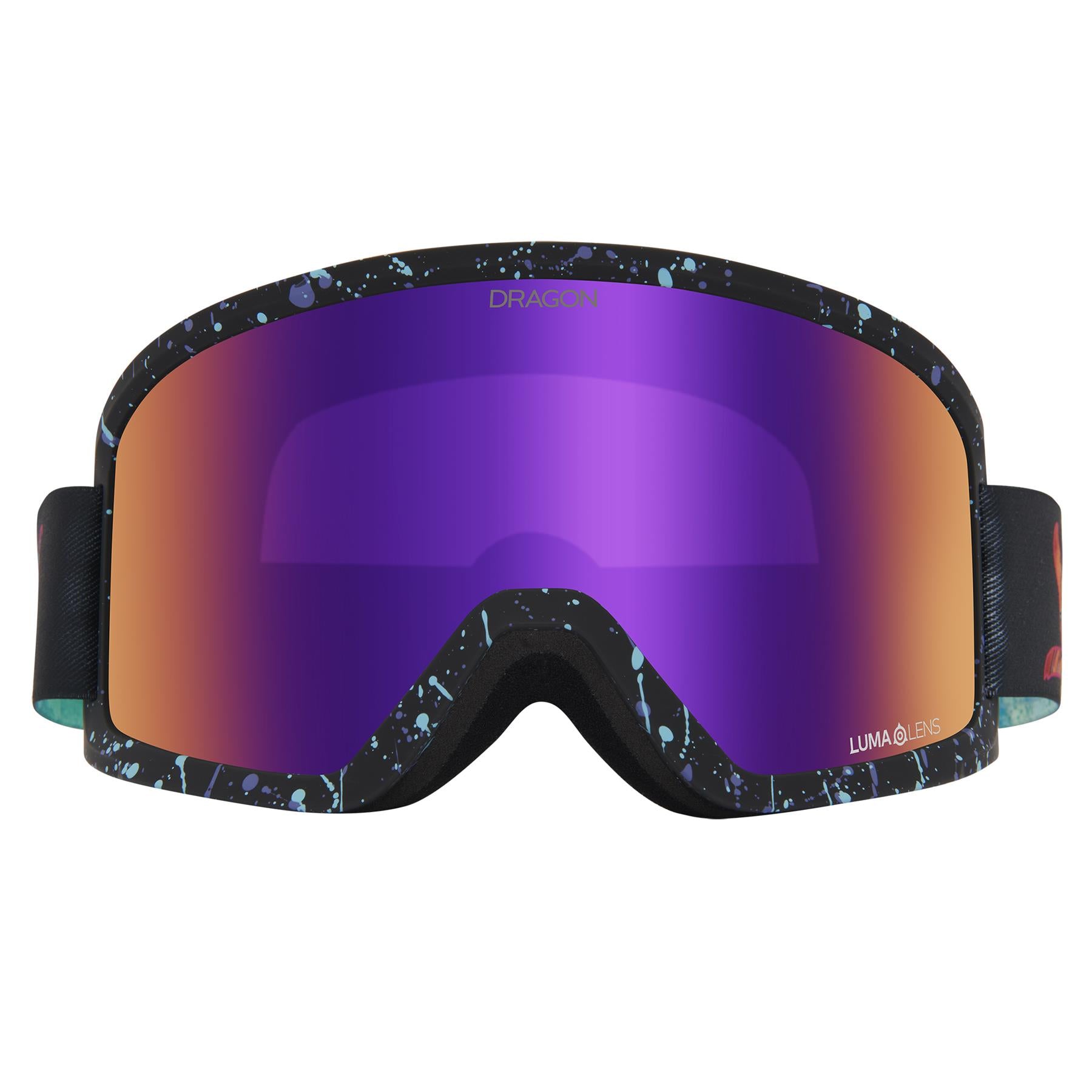 Dragon DX3 PLUS OTG Goggles Rattle Can - LL Purple Ion + LL Violet Lens