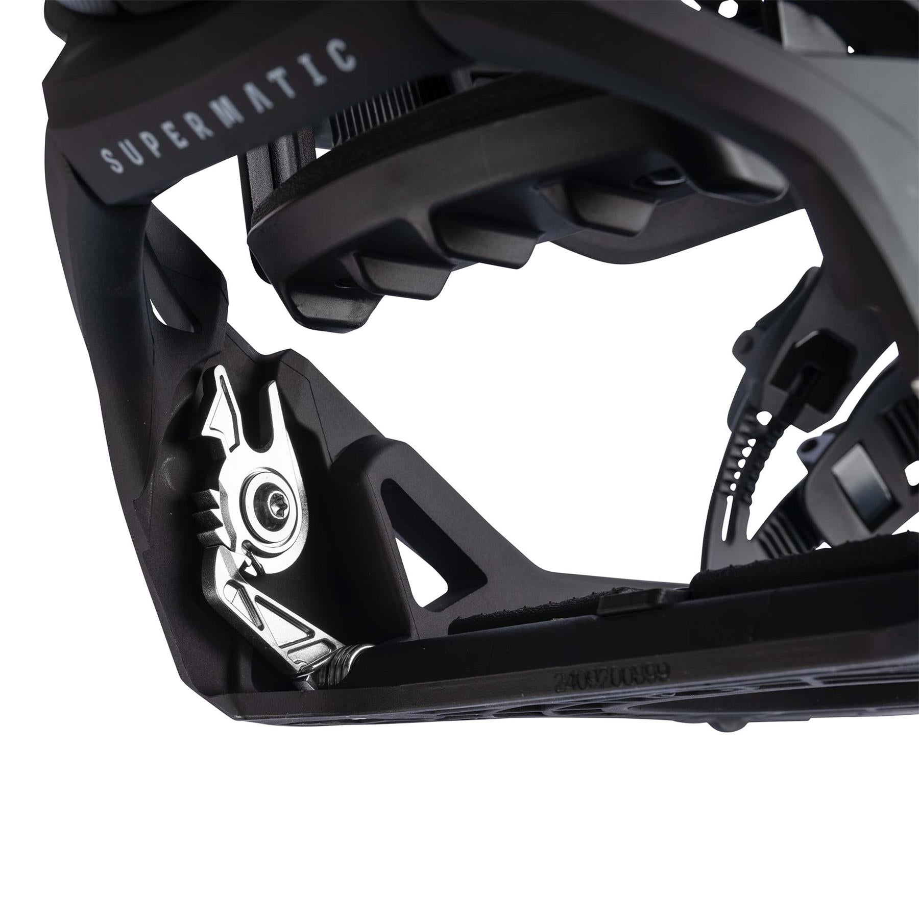 Nidecker Supermatic LT Step-In Snowboard Bindings Black 2026