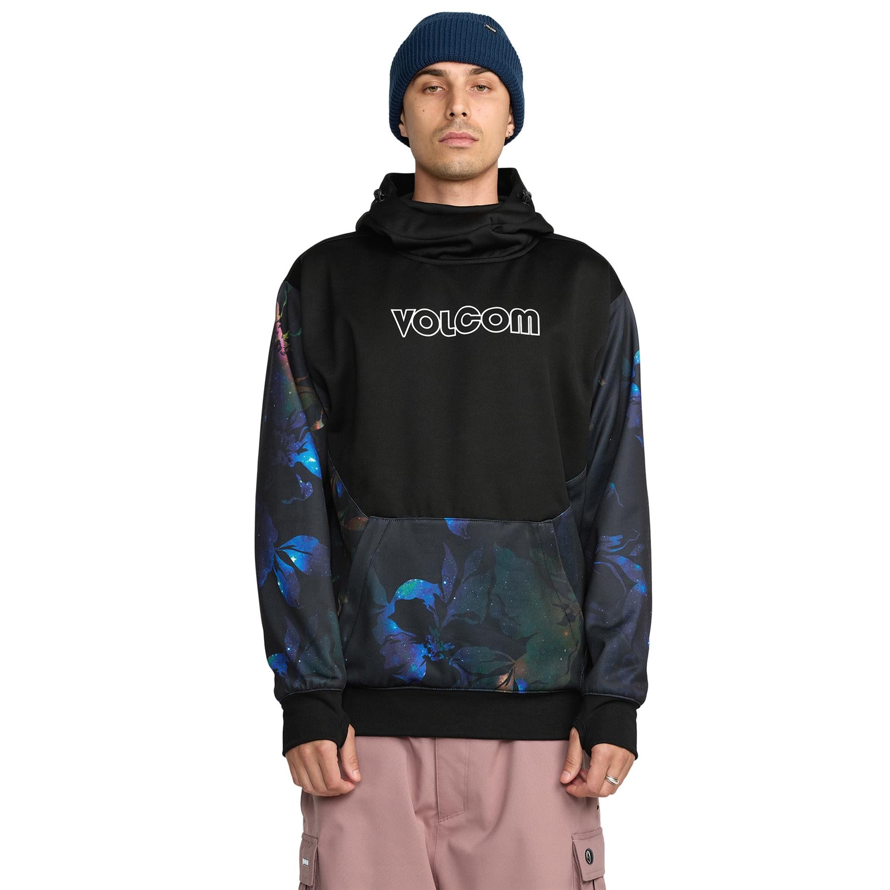 Volcom Hydro Mens Riding Hoodie Space Aloha