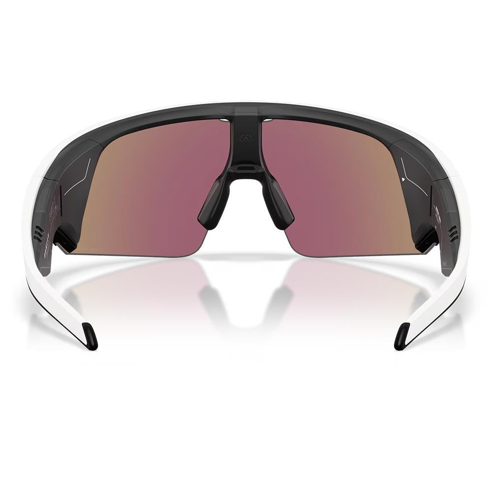 Oakley Meta Vanguard AI Sunglasses White - Prizm Sapphire Lenses
