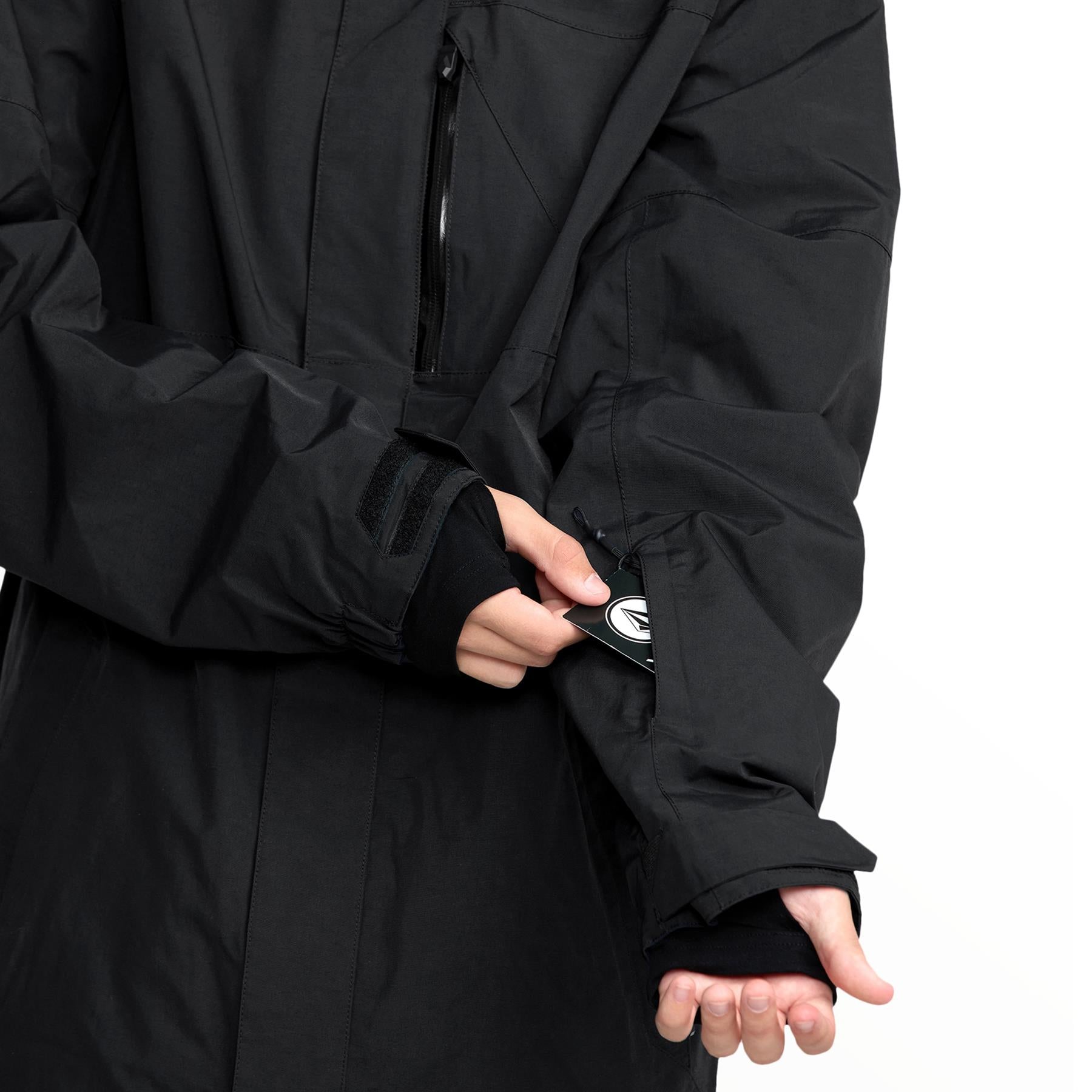 Volcom L GORE-TEX Mens Jacket Black