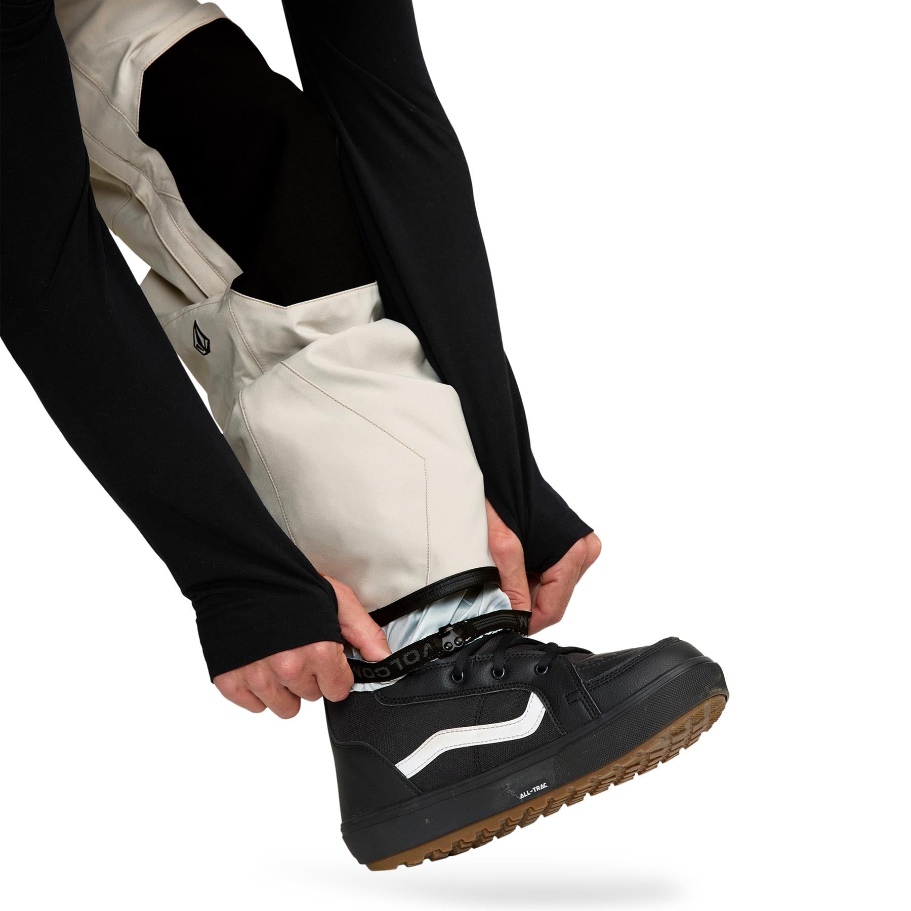 Volcom Roan Bib Overall Mens Pants Stone