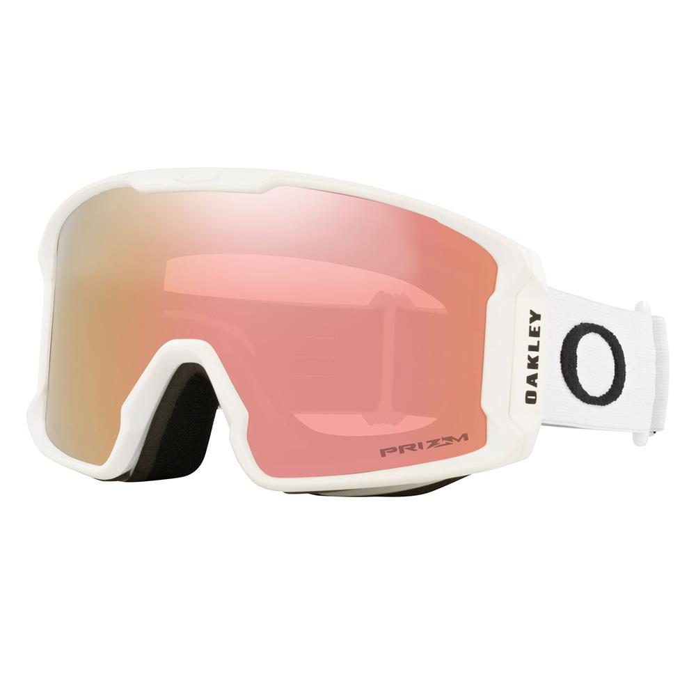 Oakley Line Miner M Goggles Matte White - Prizm Rose Gold Lens