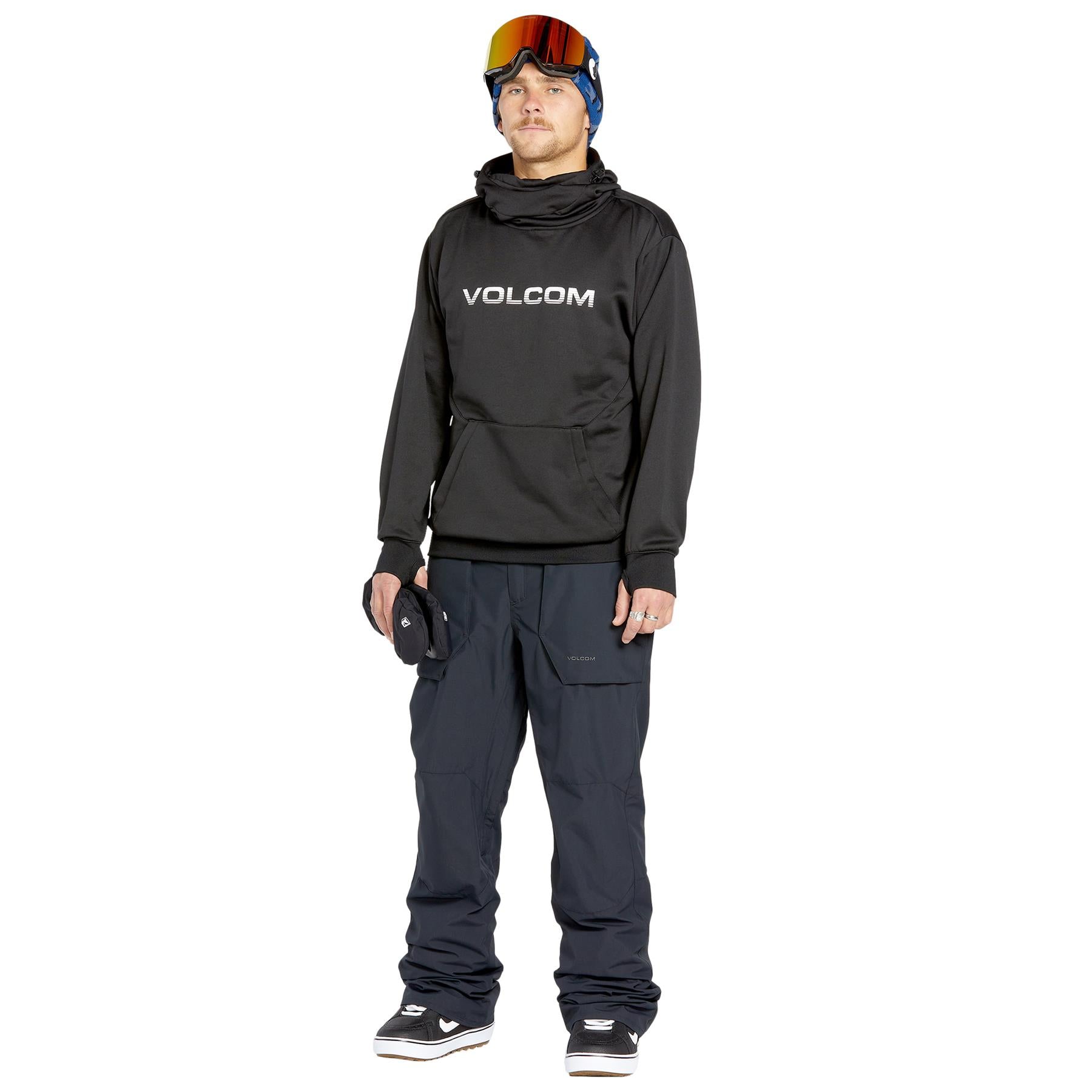 Volcom Hydro Mens Riding Hoodie Black
