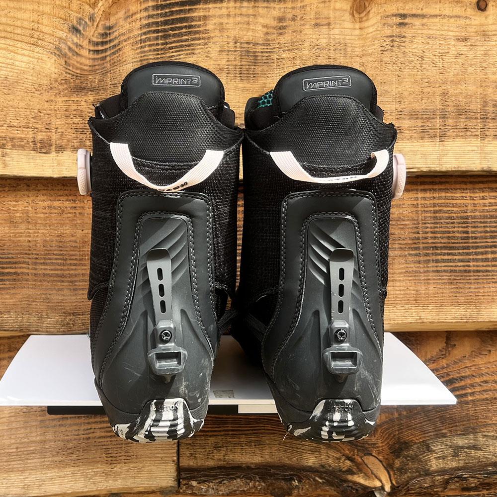 Burton Ritual Step On BOA Ex-Demo Womens Snowboard Boots Black/Pink UK6.5