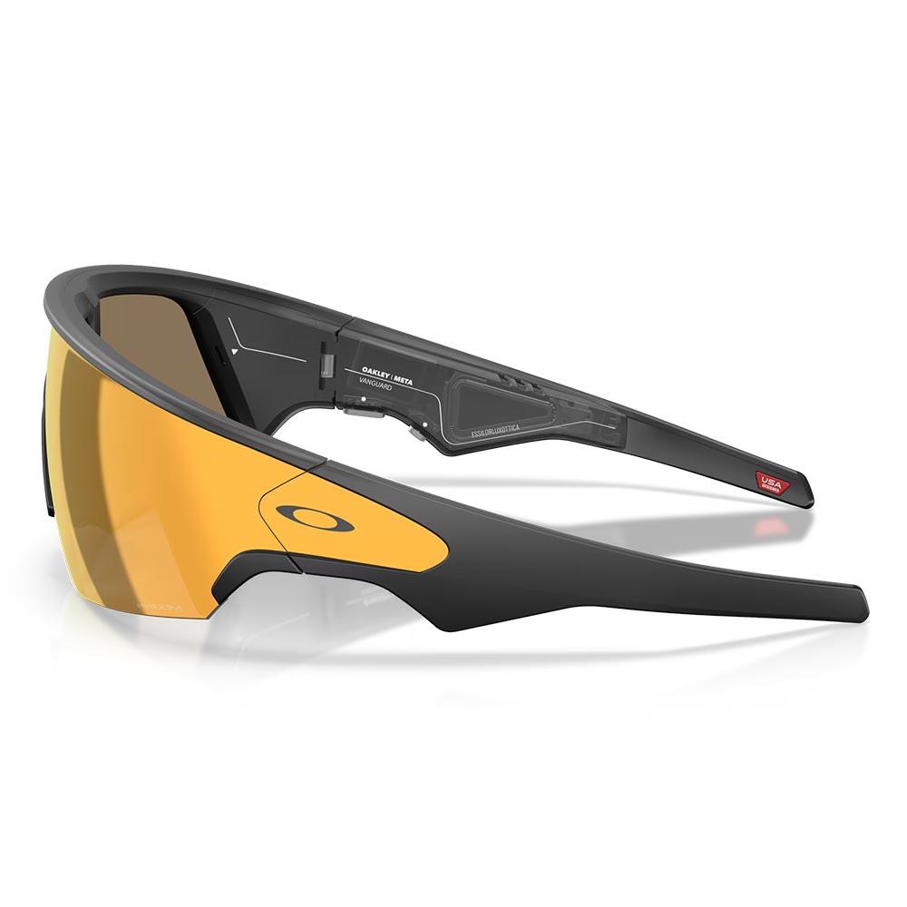 Oakley Meta Vanguard AI Sunglasses Black - Prizm 24K Lenses