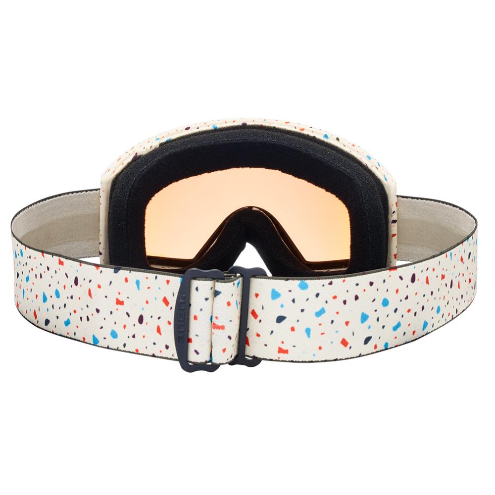 Anon Tracker 2.0 MFI Kids Goggles Speckles - Gold Amber Lens + Face Mask