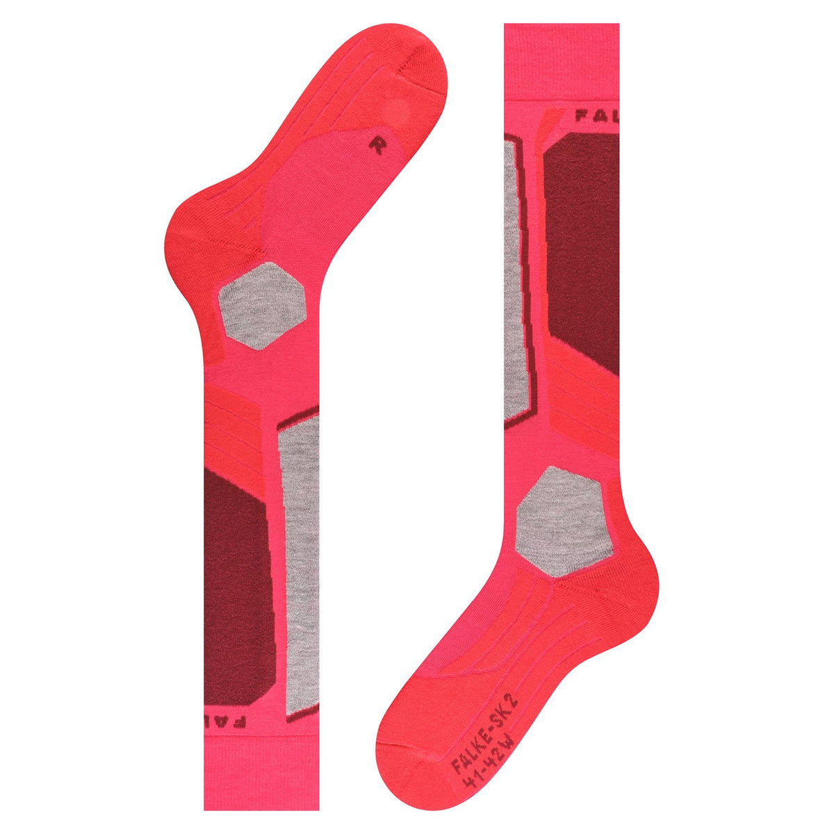 Falke SK2 Womens Ski Socks Rose