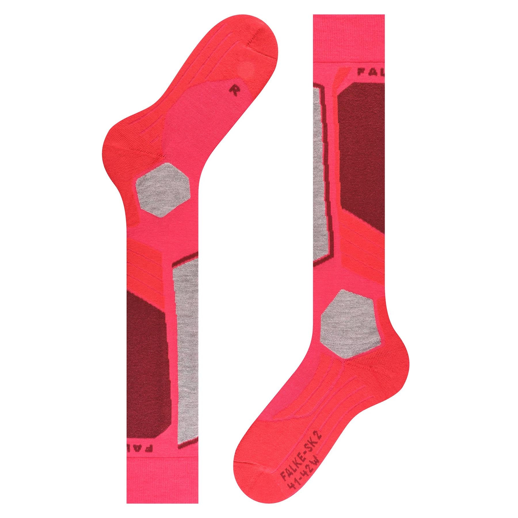Falke SK2 Womens Ski Socks Rose