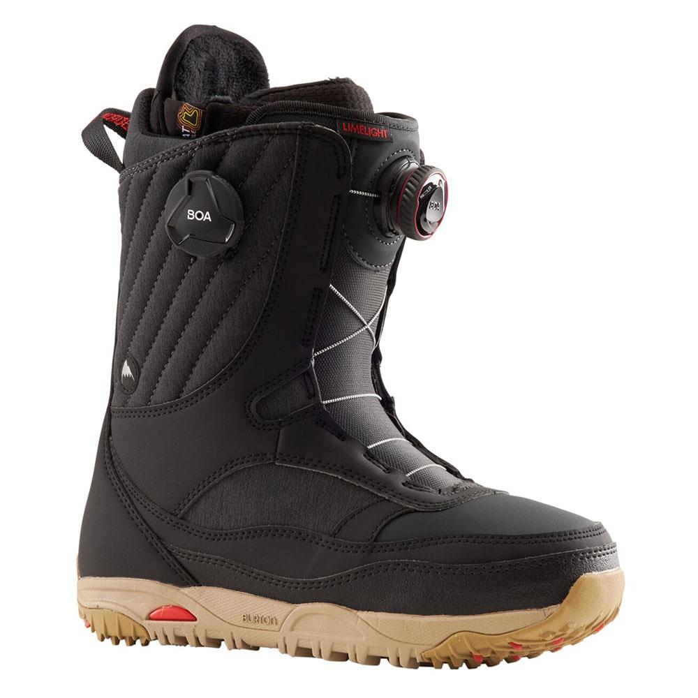 Burton Limelight BOA Womens Snowboard Boots Black 2025