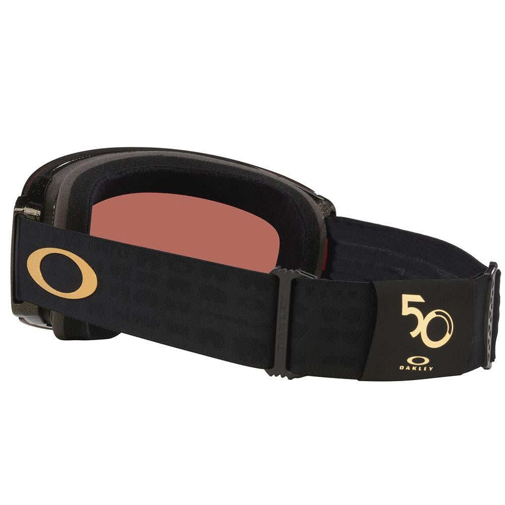 Oakley Flight Deck Pro M Goggles Metallic Black Gold - Prizm 24K + Prizm Iced Lens