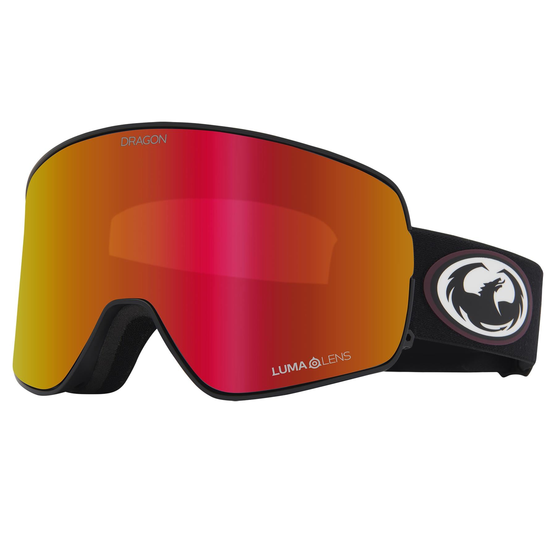 Dragon NFX2 Goggles Old Skool - LL Red Ion + LL Light Rose Lens